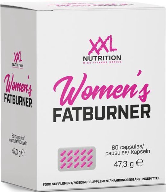 XXL Nutrition Women's Fat Burner - Fatburner / Afvallen - 60 Capsules -